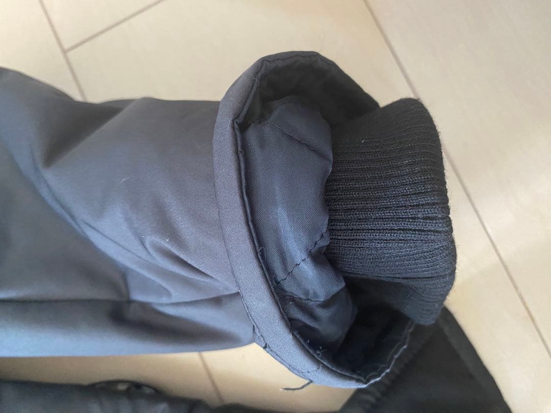 バーバリーブルーレーベルモッズコート 黒 ファー付き