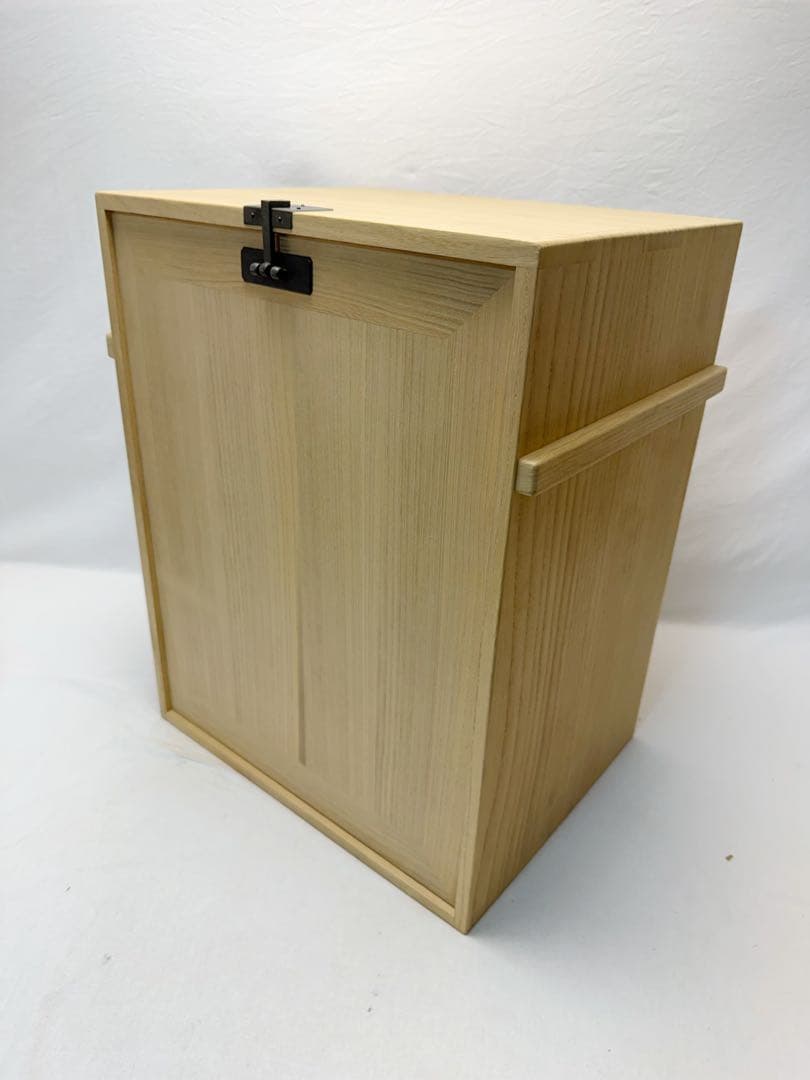 未使用 茶道具 岐斎作 利休好写 旅箪笥 15点セット 桐木地 共箱