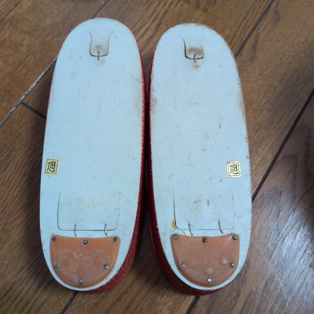 古典柄　七五三着物セット　7歳　女の子　化繊　袋帯、長襦袢　小物