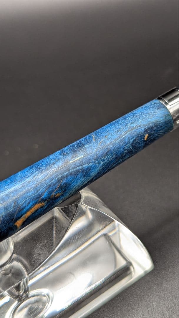 312ペン工房翌檜　スタビライズドウッドバーチバール　木軸シャーペン　ボールペン