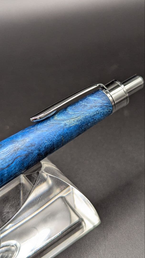 312ペン工房翌檜　スタビライズドウッドバーチバール　木軸シャーペン　ボールペン