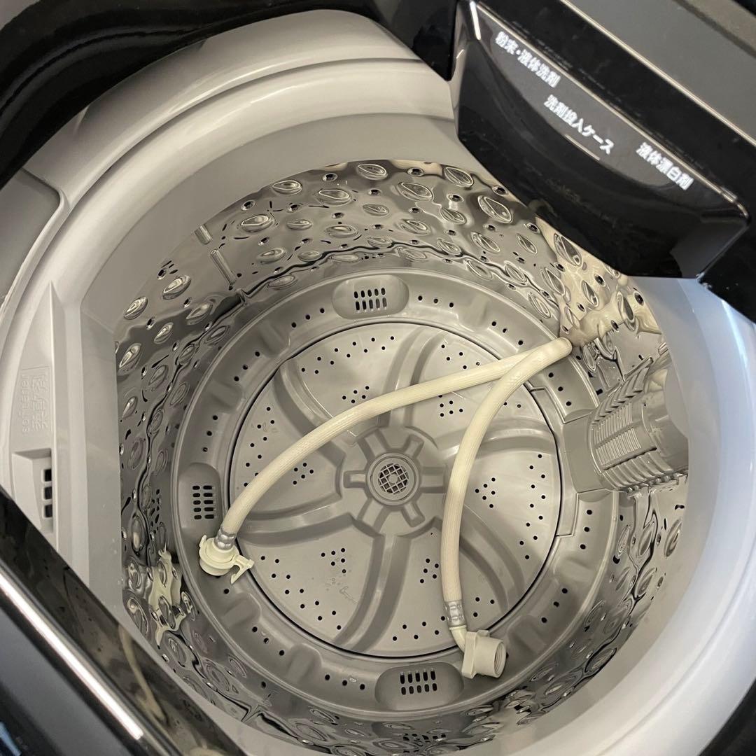 一人暮らし　冷蔵庫　洗濯機6㌔　ニトリ　設置無料　単身セット　黒　綺麗　安い