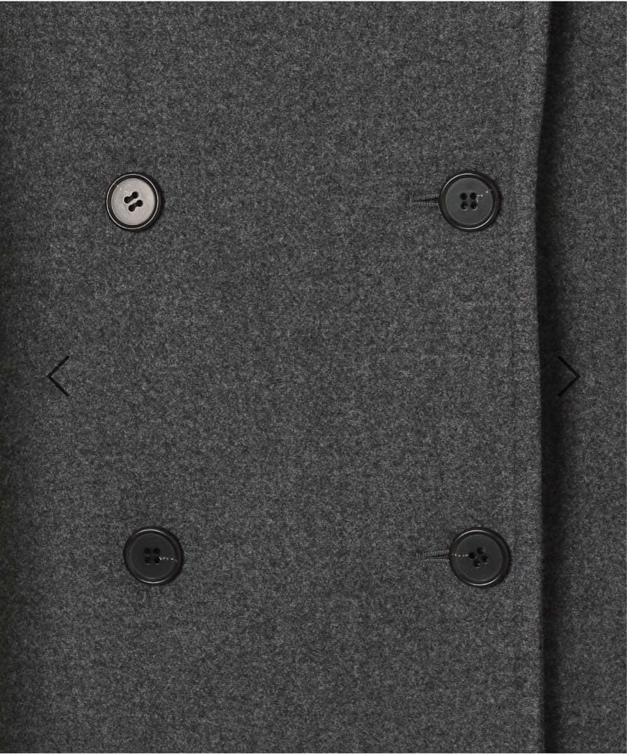 LEPSIM ウーリーダブルミドルコート