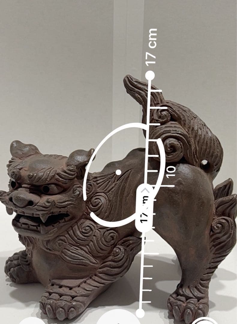 シーサー 陶器製 手造り 置物 狛犬 魔除け 厄除け