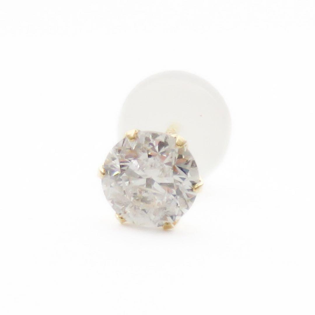 ひ*ー様 新品 K18YG 天然ダイヤモンド 0.35ct 片耳ピアス 激安価格