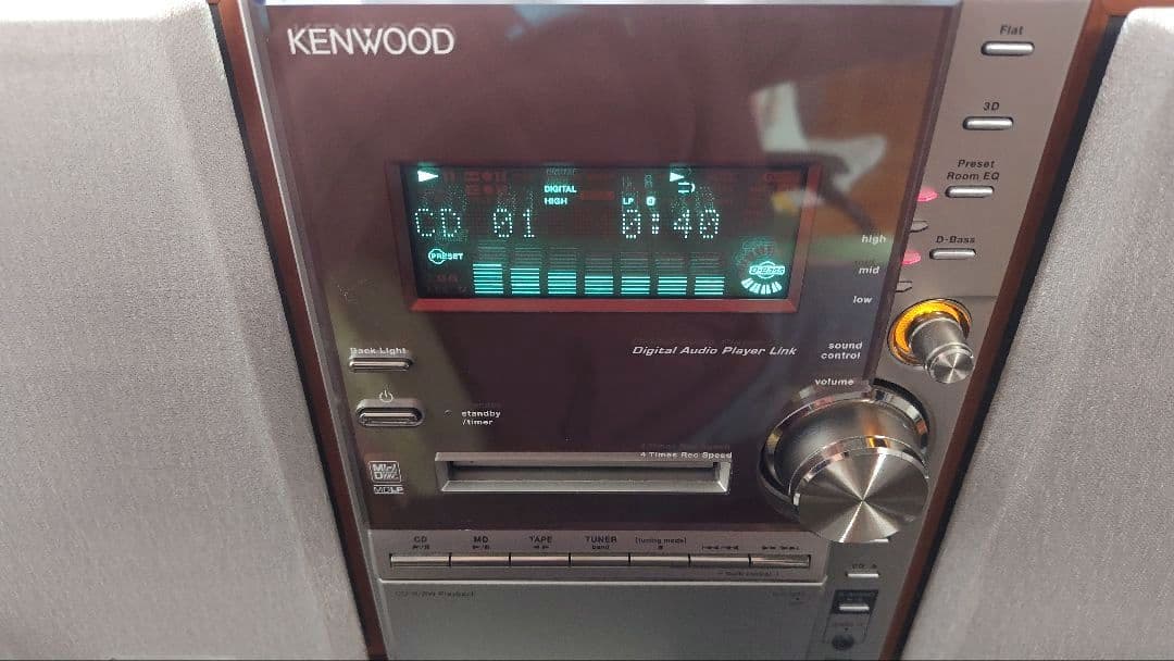 KENWOOD RXD-SV3MD-S MDのみ動作不良(ジャンク品扱い)