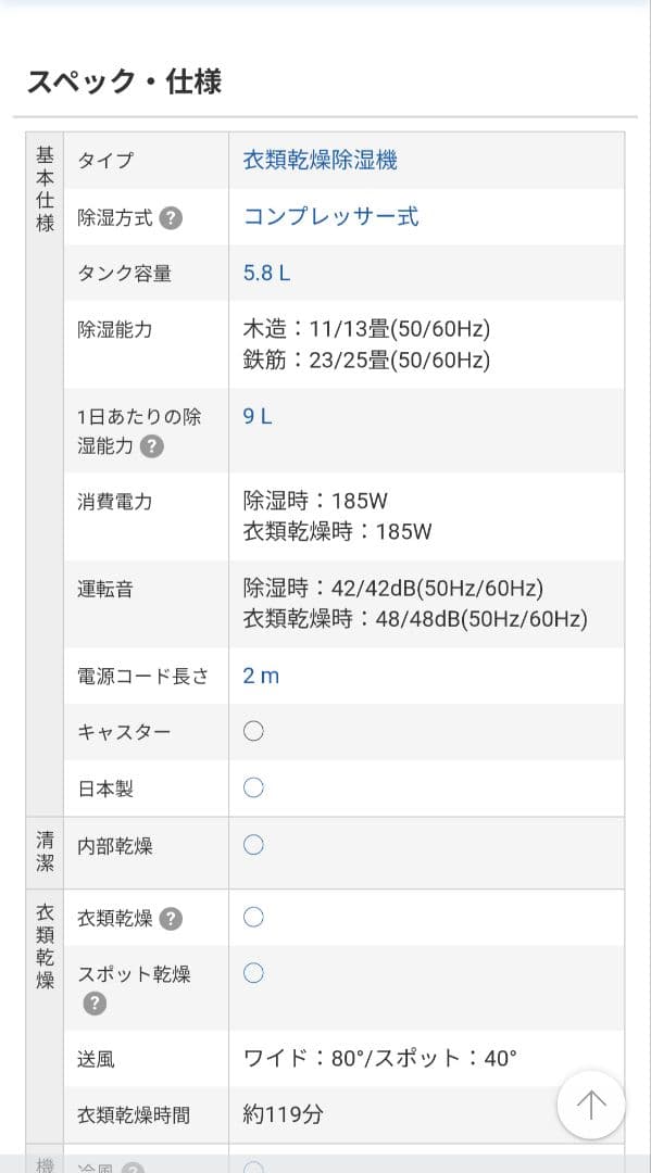 コロナ　冷風・衣類乾燥除湿機　CDM-1024