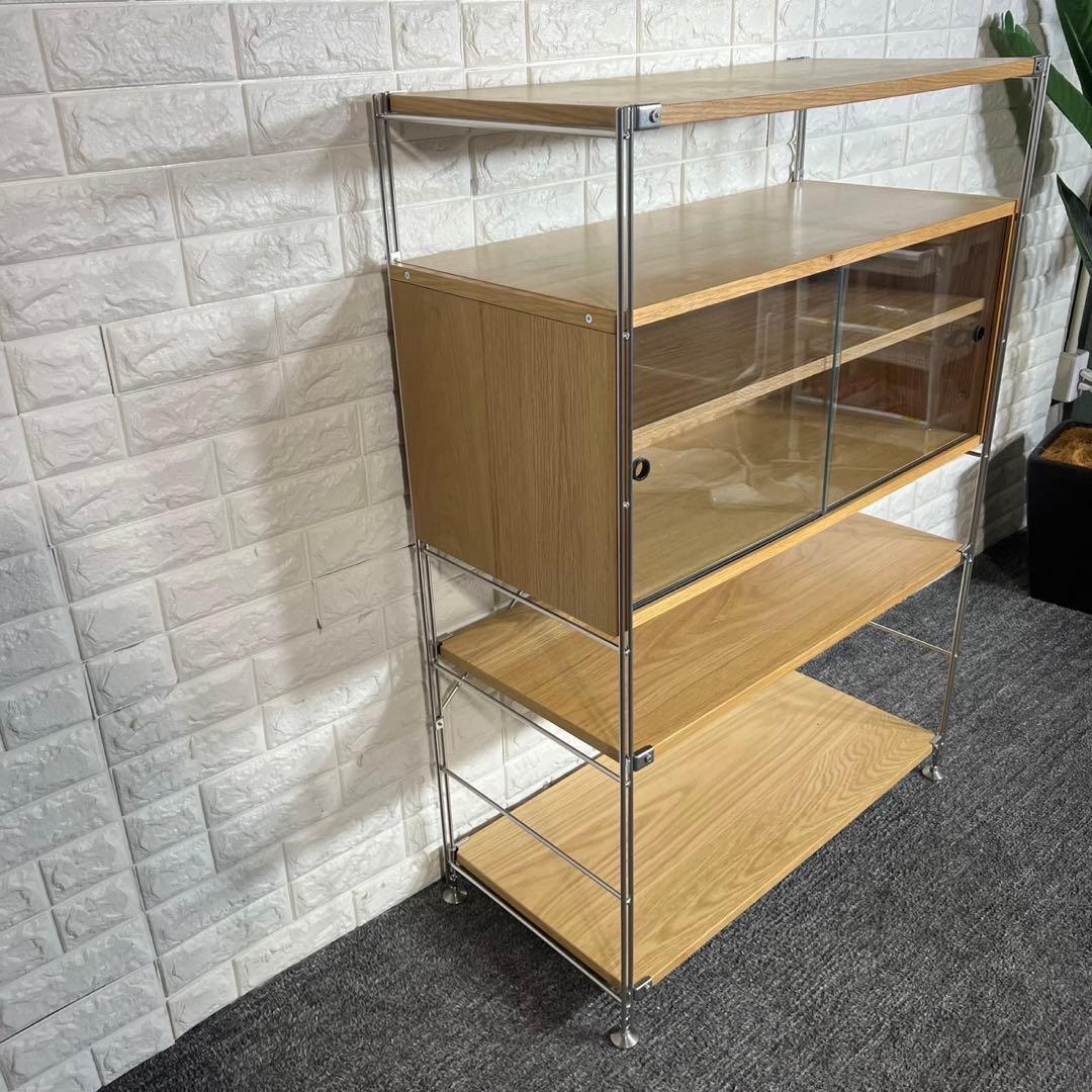 無印良品 ステンレスユニットシェルフ 収納棚 家具 インテリア C105