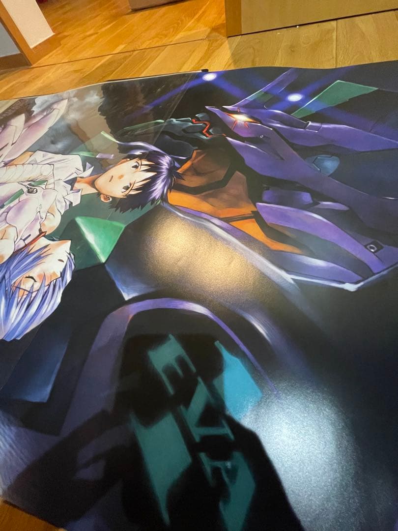 【B2ポスター】 新世紀エヴァンゲリオン　DVD BOX購入特典