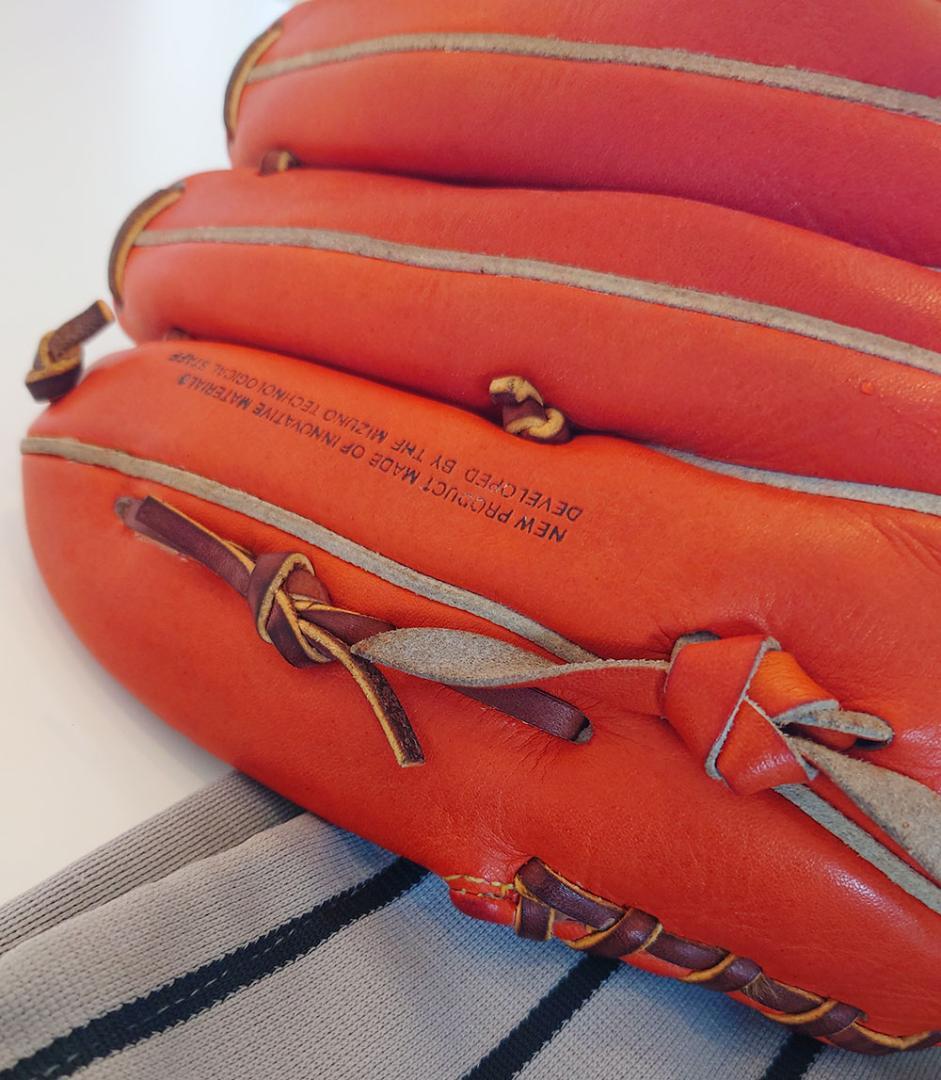 ミズノ ワールドウィン 硬式グローブ 信義作 東尾修モデル 1986年 極美品