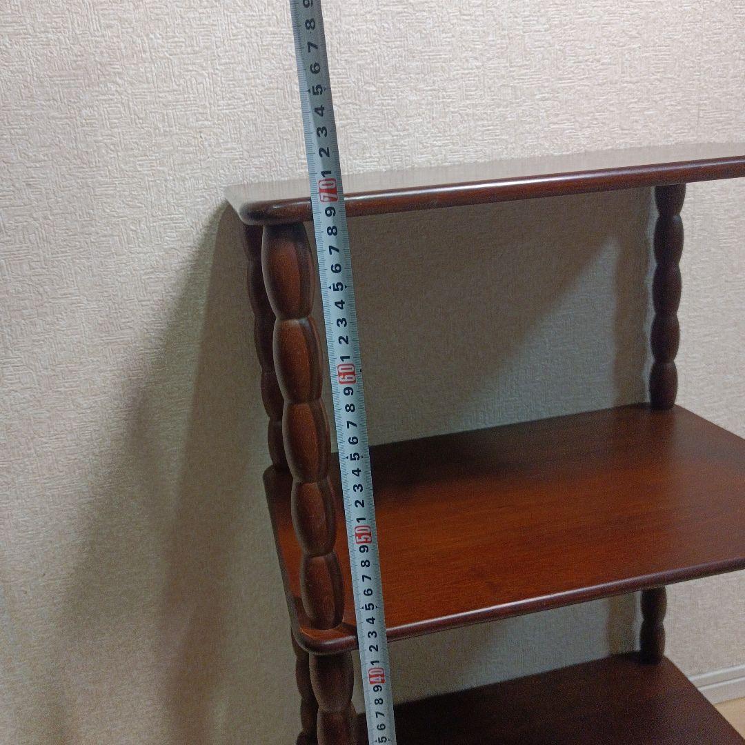 ナジコ 3段棚 ラック 昭和レトロ 古道具　アンティーク 当時物