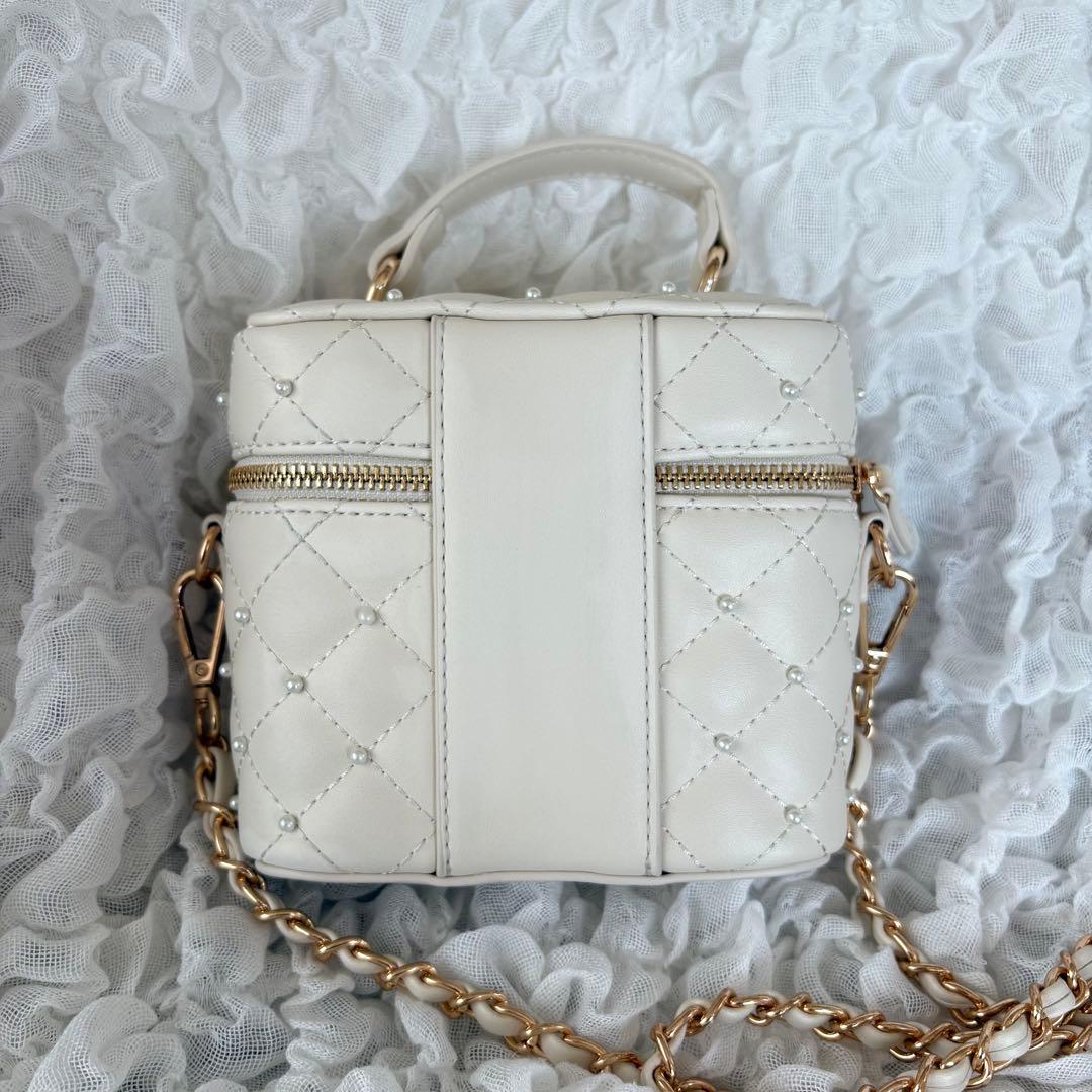 Darich darich ダーリッチ キルティングパールスクエアミニ