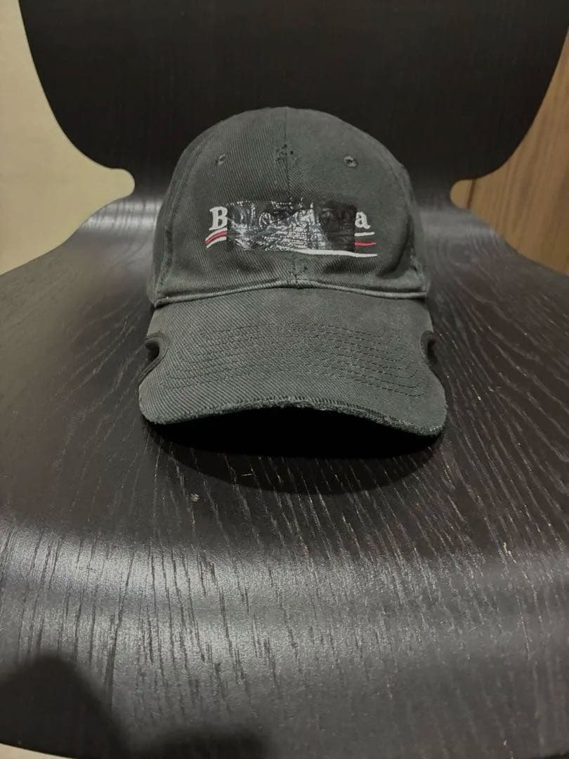 ※にあ様対応　BALENCIAGA HAT GAFFER CAP テープロゴ
