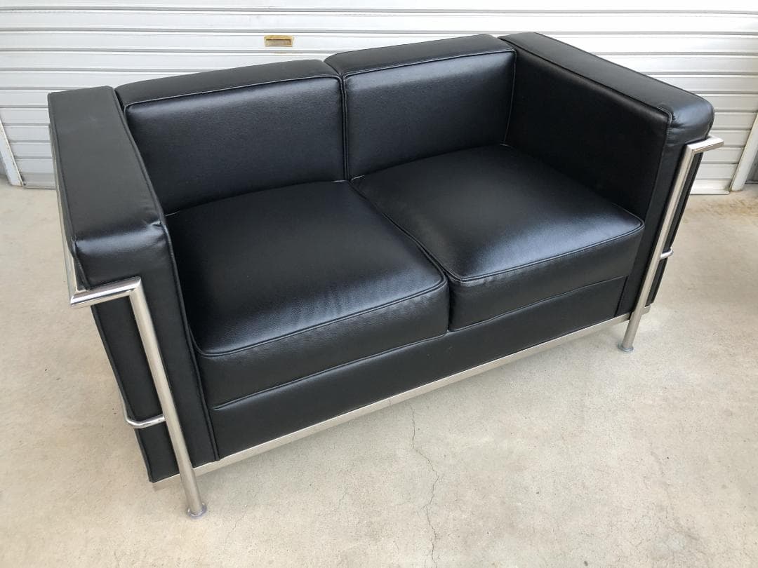 ル・コルビジェ リプロダクト LC2 ２人掛けソファ ２シーター