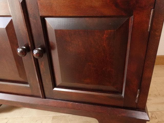 民芸家具　ライティングビューロー　再塗装済　ＵＳＥＤ