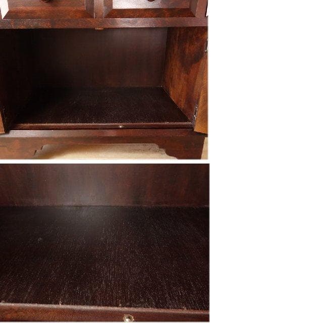 民芸家具　ライティングビューロー　再塗装済　ＵＳＥＤ