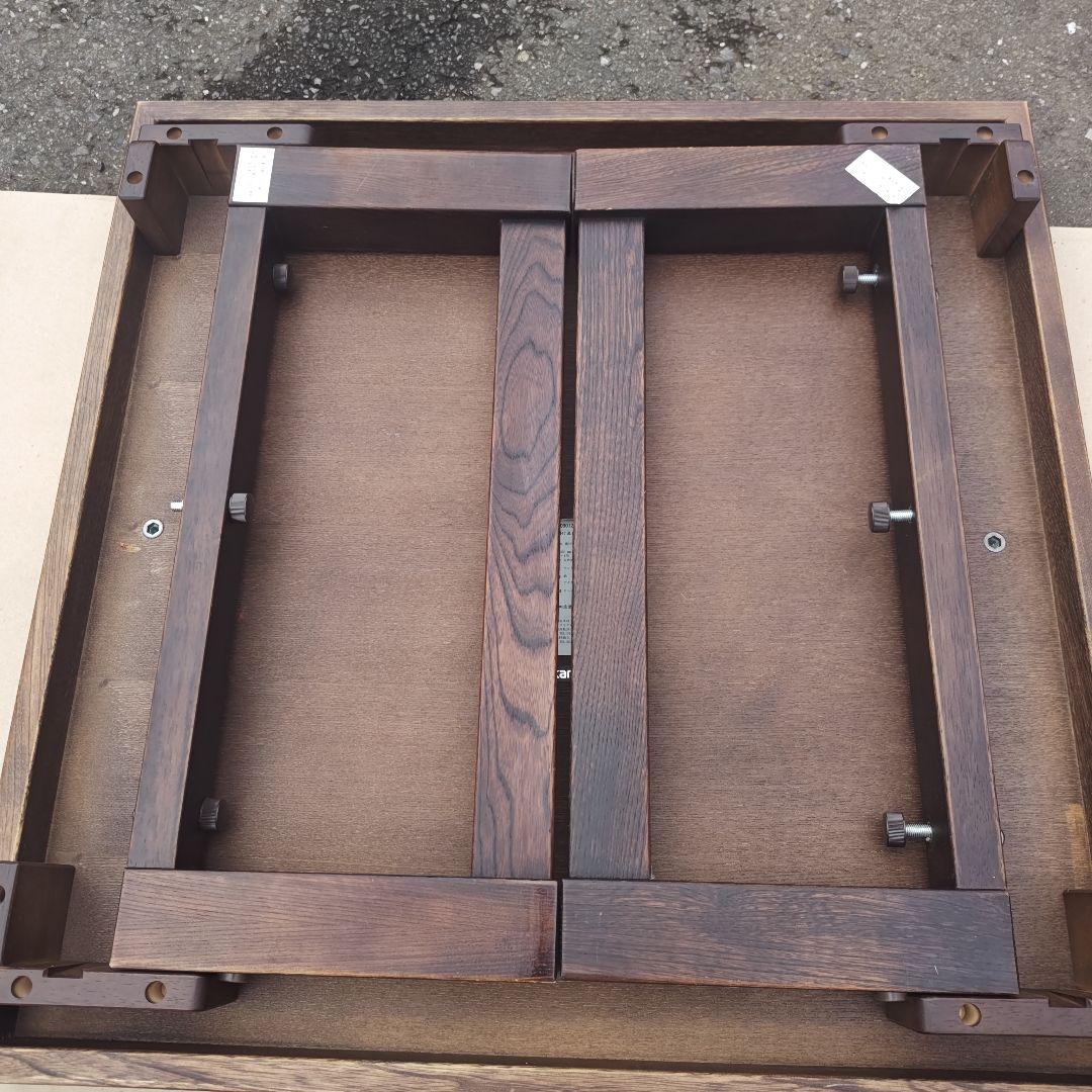 昭和レトロ　カリモクkarimoku 座布団付き　高級椅子　折りたたみ式　当時物