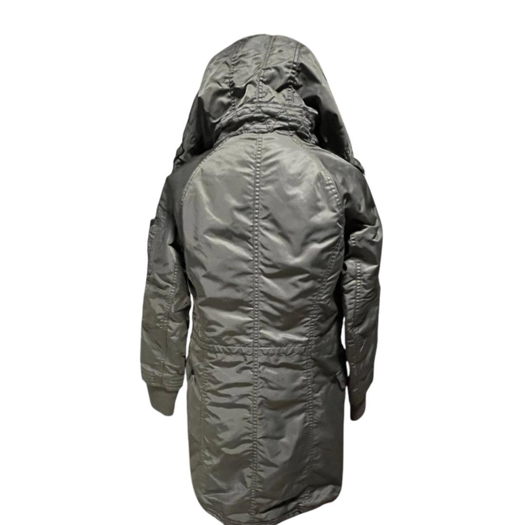 GOA オリーブグリーン ミリタリーロングコート