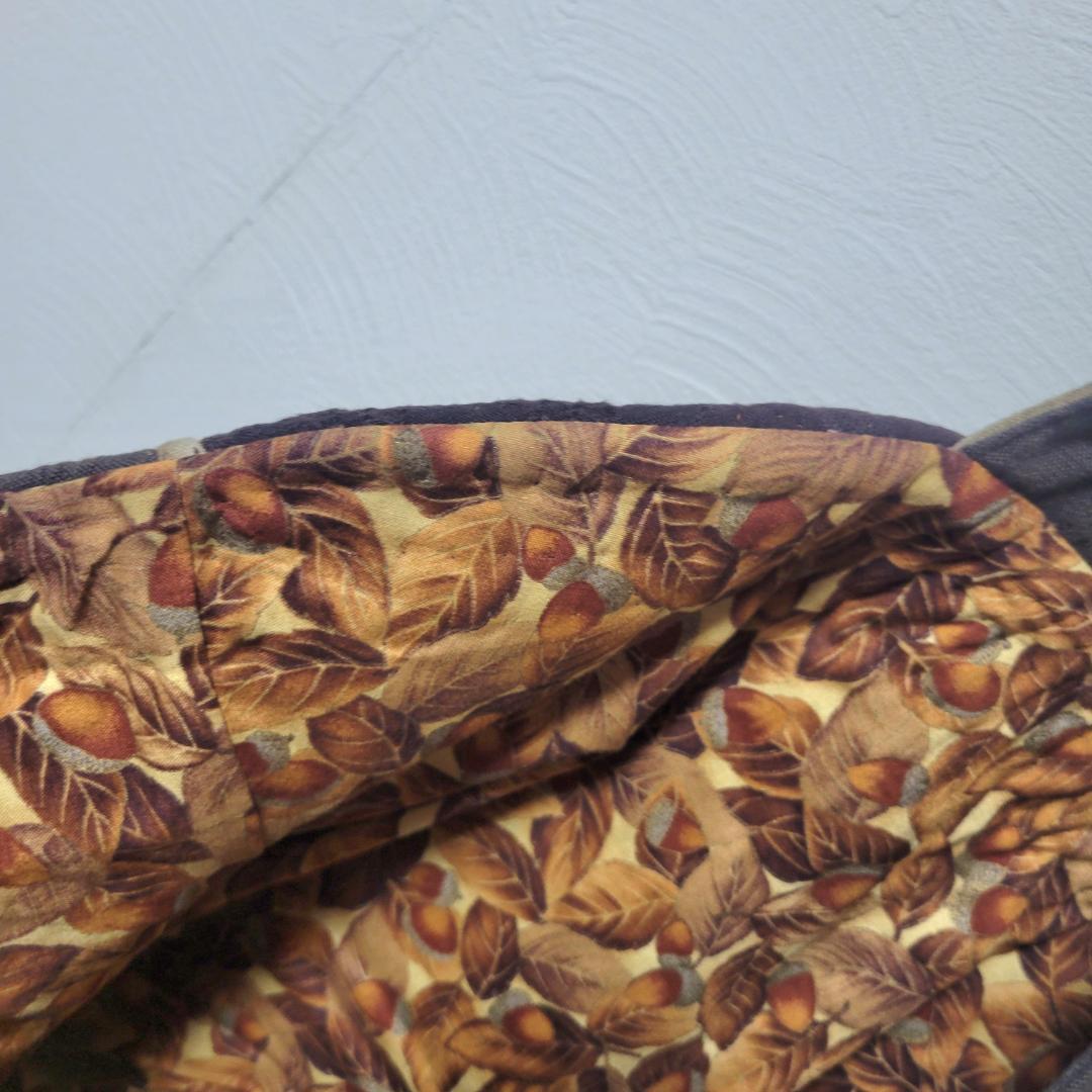 先染生地の創作バック　パッチワークバック　創作トートバック