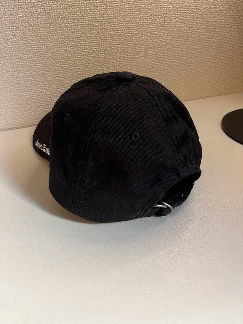 Acne Studios ブラック ベースボールキャップ値下げ相談可能です！