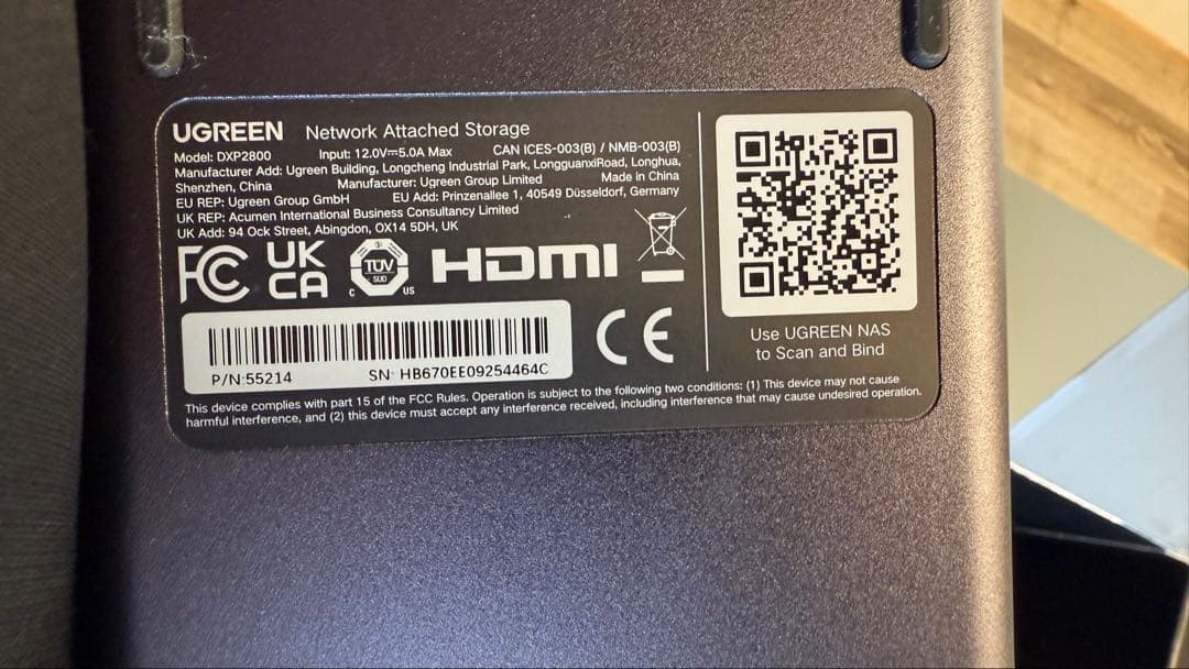 【保証+HDD8TB・SSD付】UGREEN NAS DXP2800