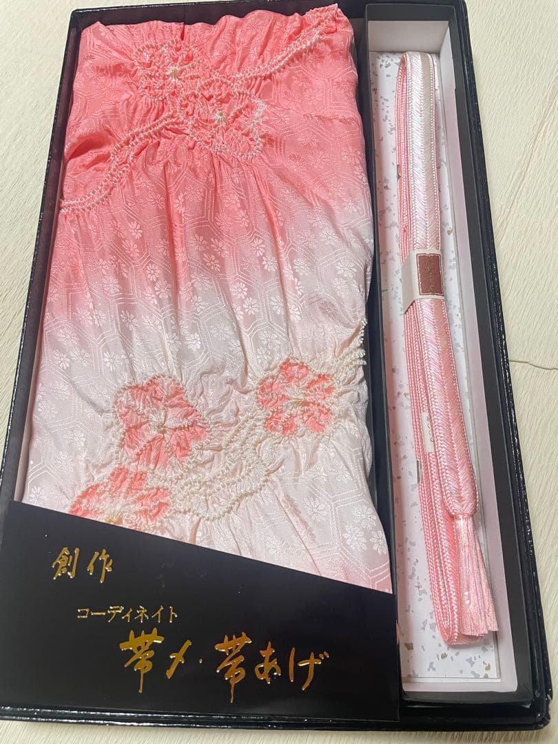 訪問着フルセット　辻ヶ花　金彩　絞り　正絹