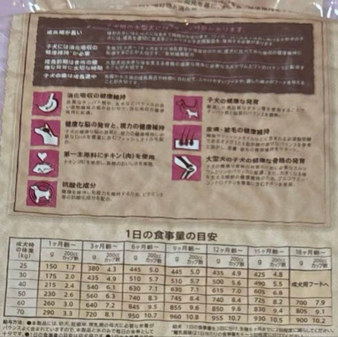 いーご！Nutro 大型犬子犬用ドライフード 15kg