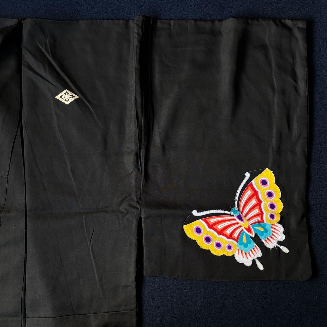 2614 アンティーク着物2枚・羽織1枚おまとめ売り　材料正絹