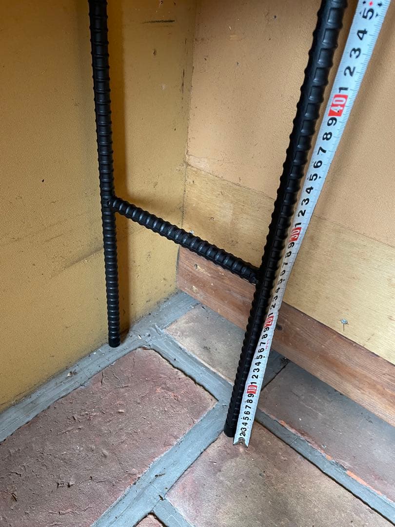 アイアン３段シェルフ　重くてゴツい　男前インテリア