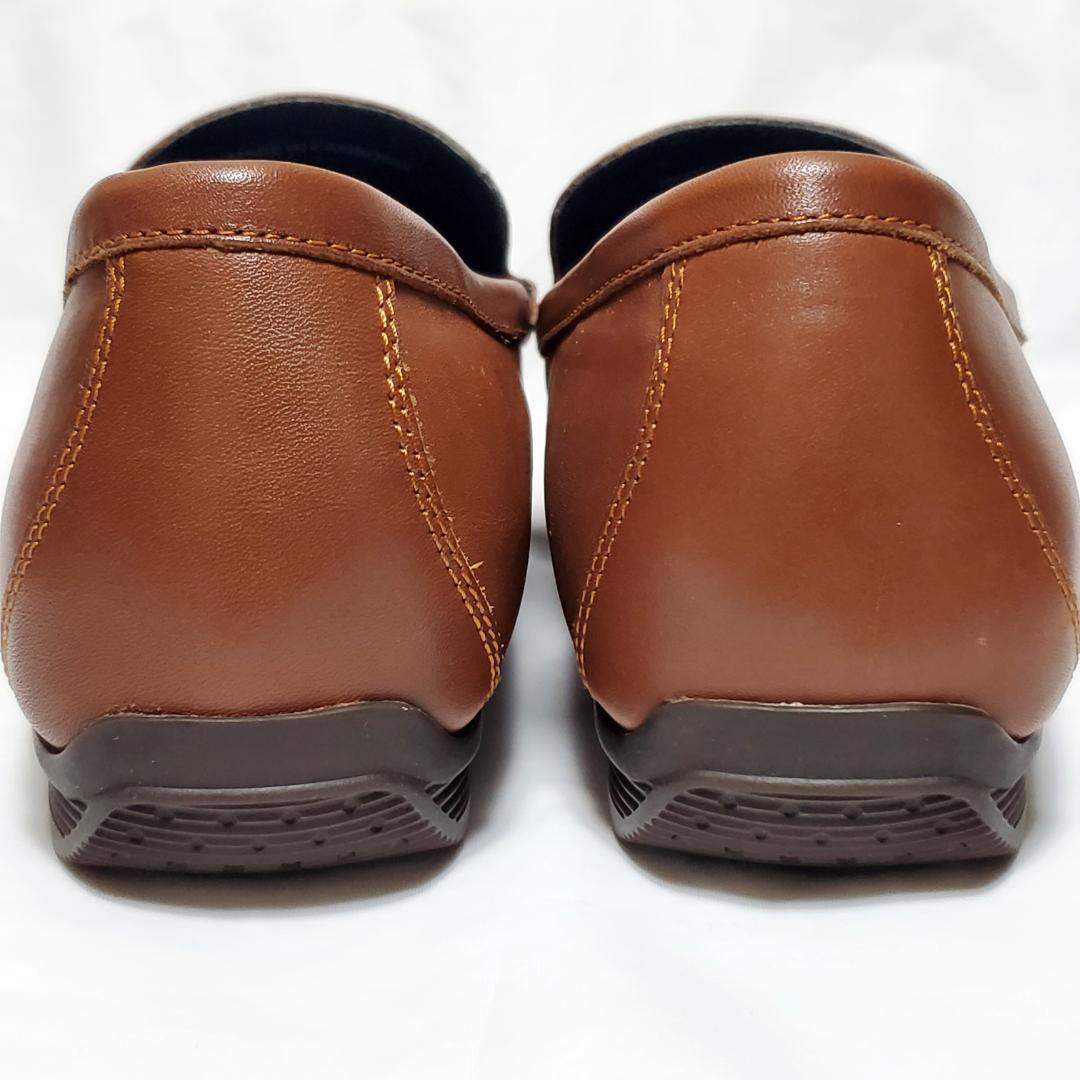 【新品未使用】　リーガル　ドライビングシューズ　スリッポン　本革　ブラウン