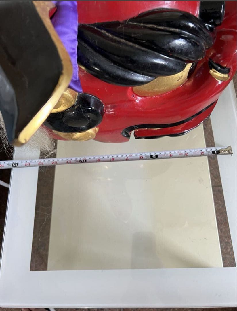 伝統的な獅子舞面