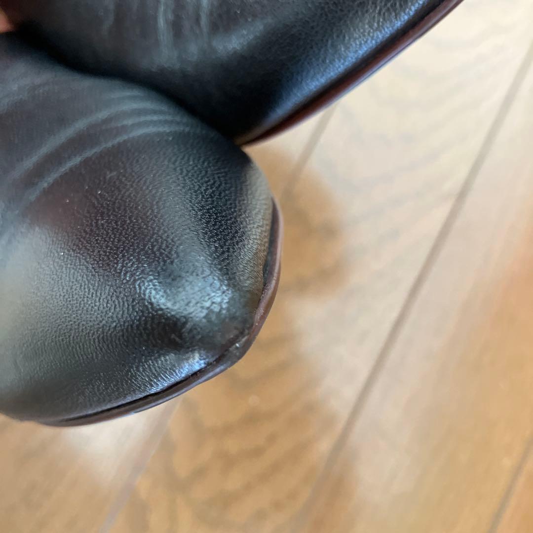 【美品】MANAふかふかバブーシュ BL 37size 23.5㌢