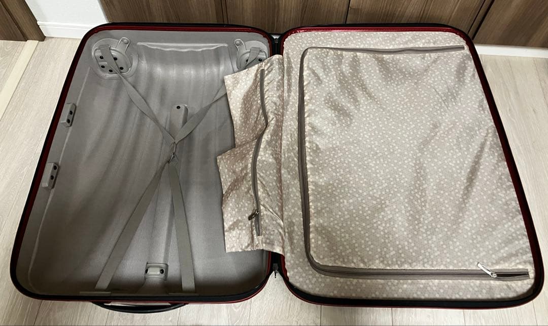 訳あり　サムソナイト コスモライト キャリー　赤　レッド　超軽量　旅行