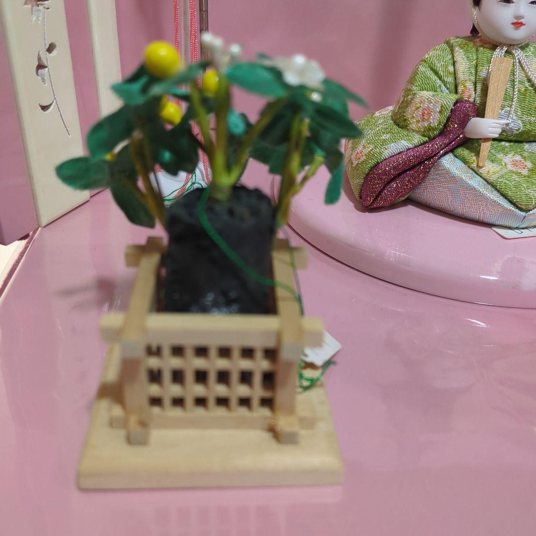 木目込雛五人揃、柿沼東光作