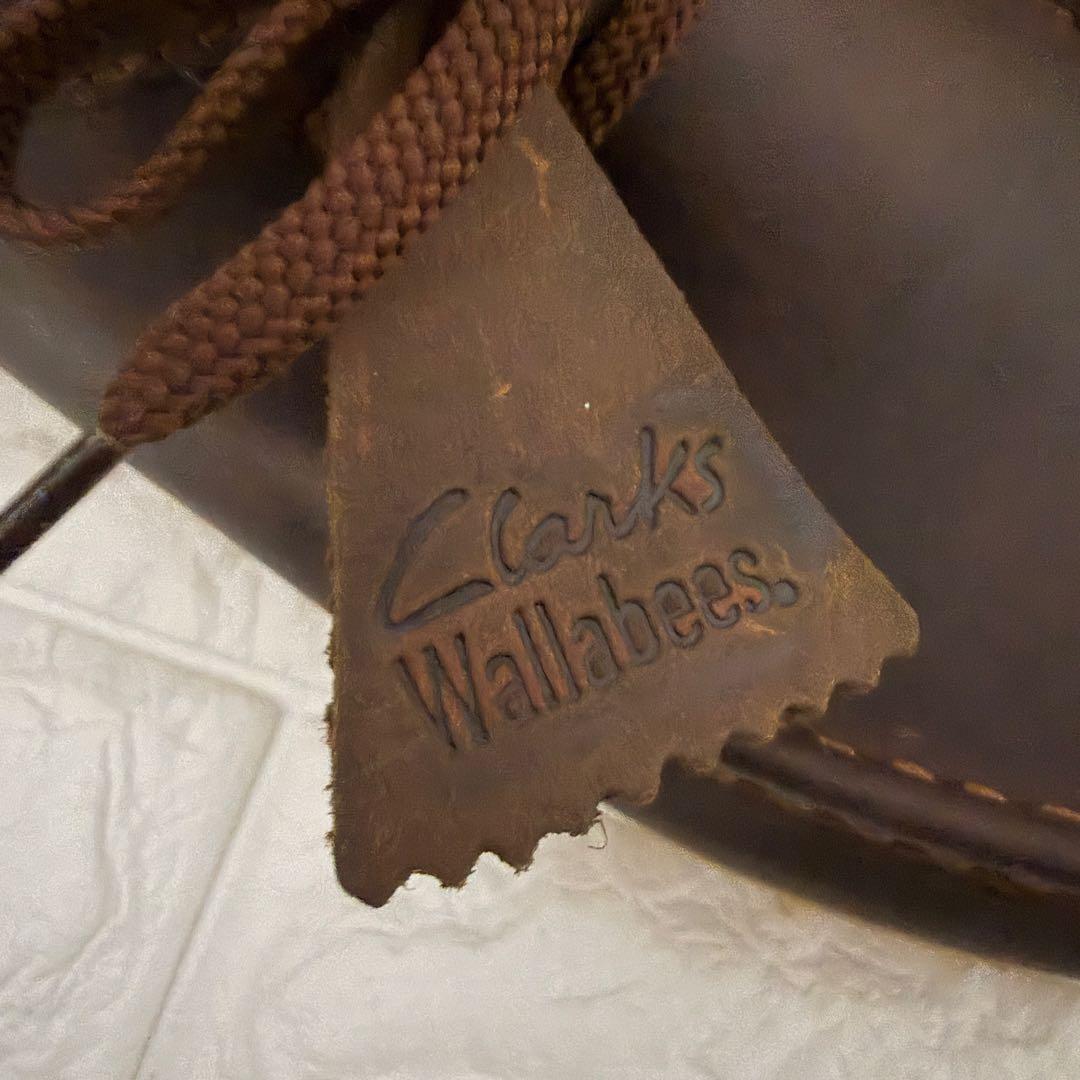 メンテナンス済み Clarks ワラビー オールレザー 26cm