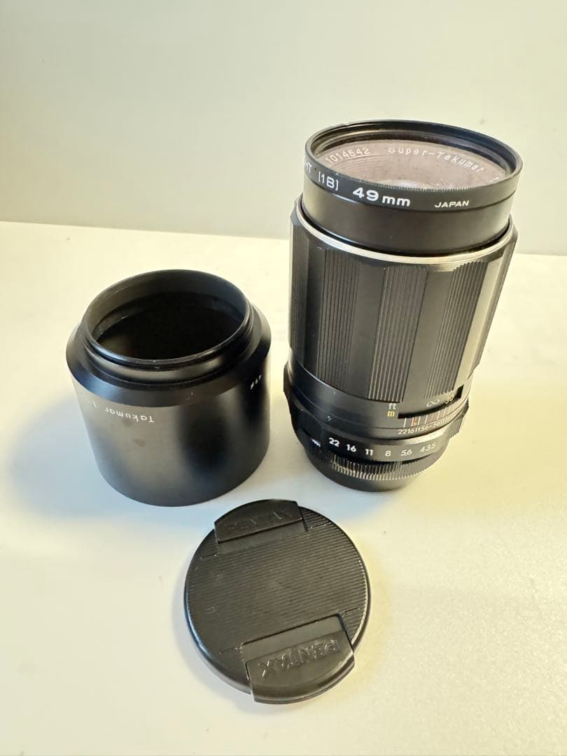 PENTAX SP &Super-Takumarレンズ2本（F1.8&F3.5）