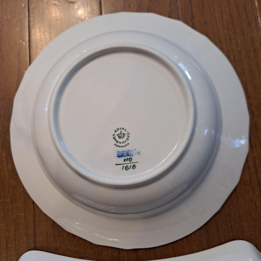 ロイヤルコペンハーゲン　レア　グリーン 皿 セット