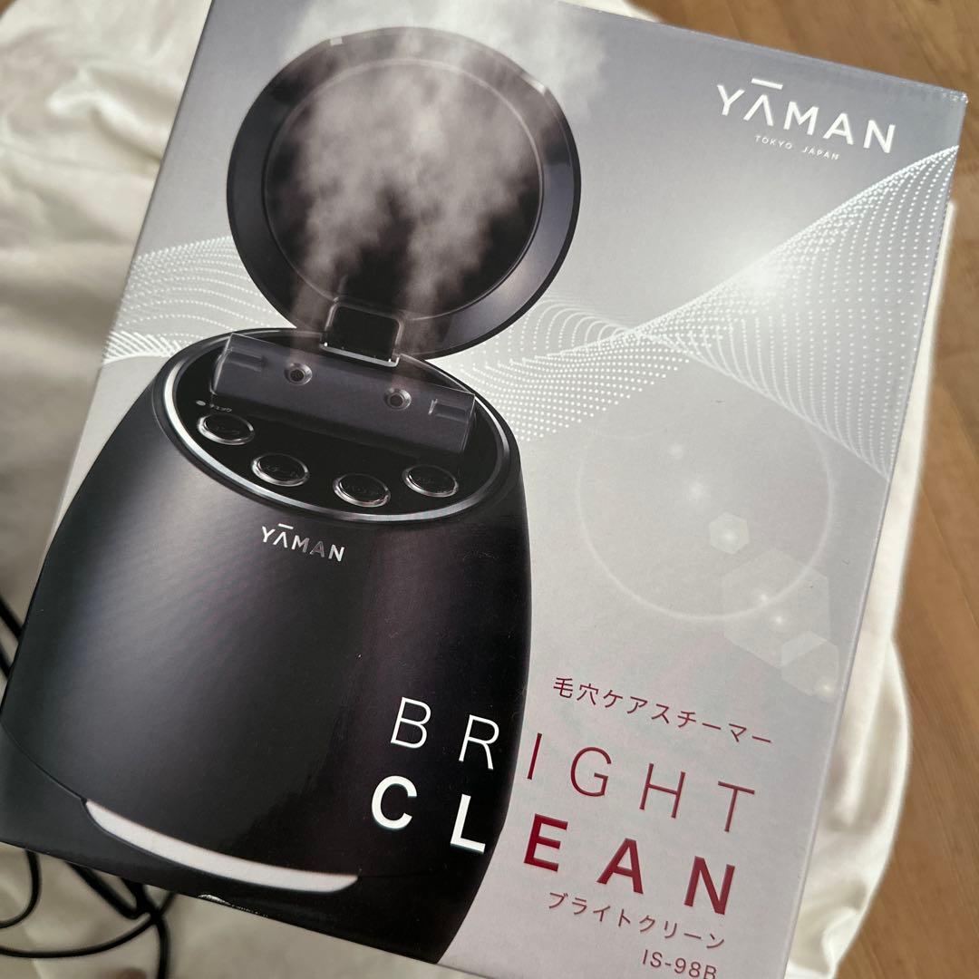 【保証書付き美品】YAMAN BRIGHT CLEAN フェイススチーマー