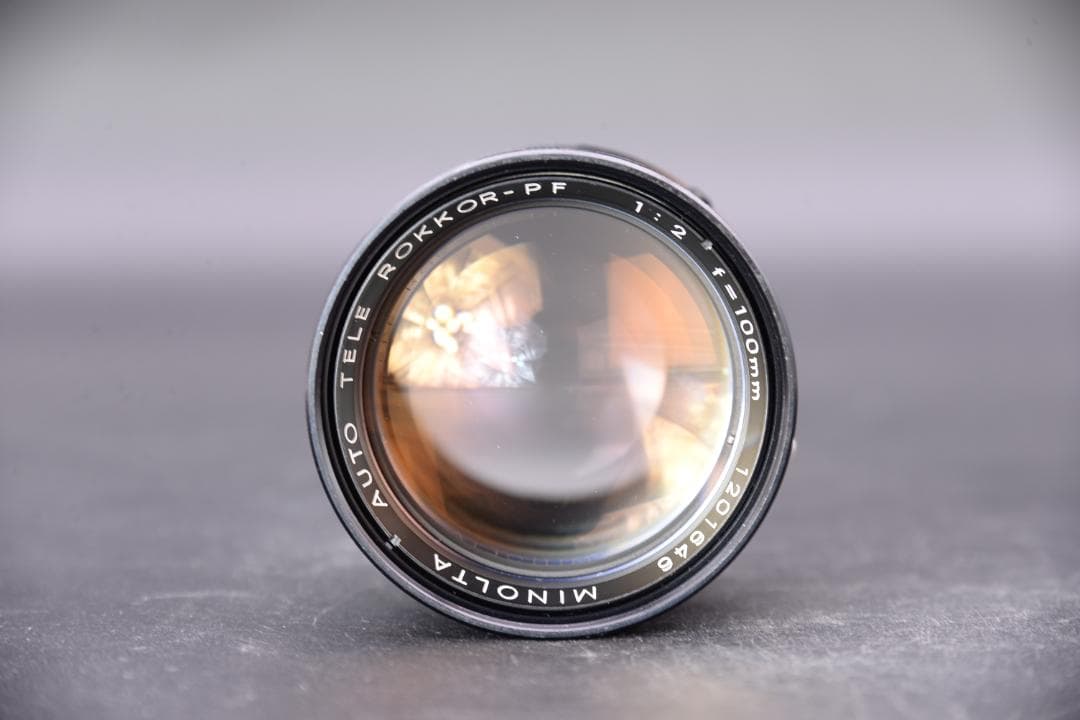 【希少】ミノルタ Auto Tele Rokkor PF 100mm f2