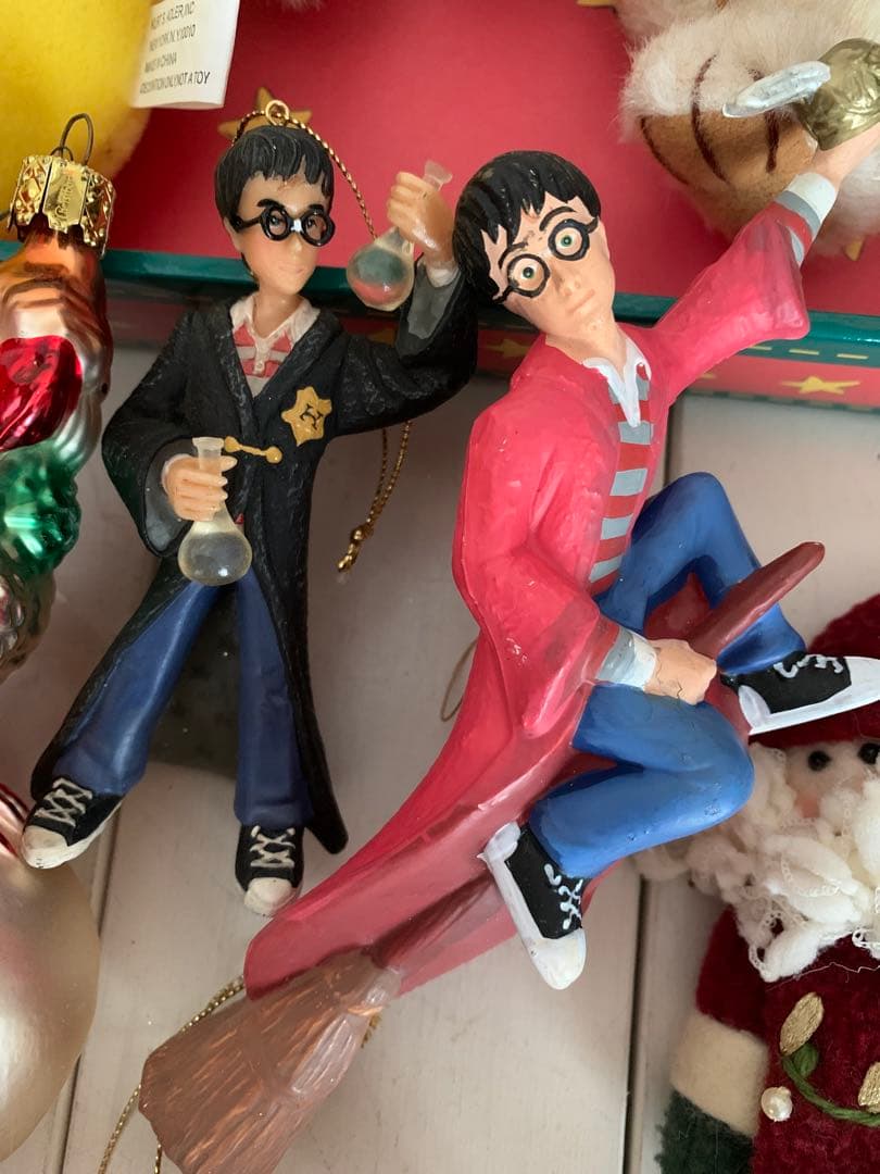 アメリカ　クリスマスオーナメント アメリカンカントリー収納BOX入り　16