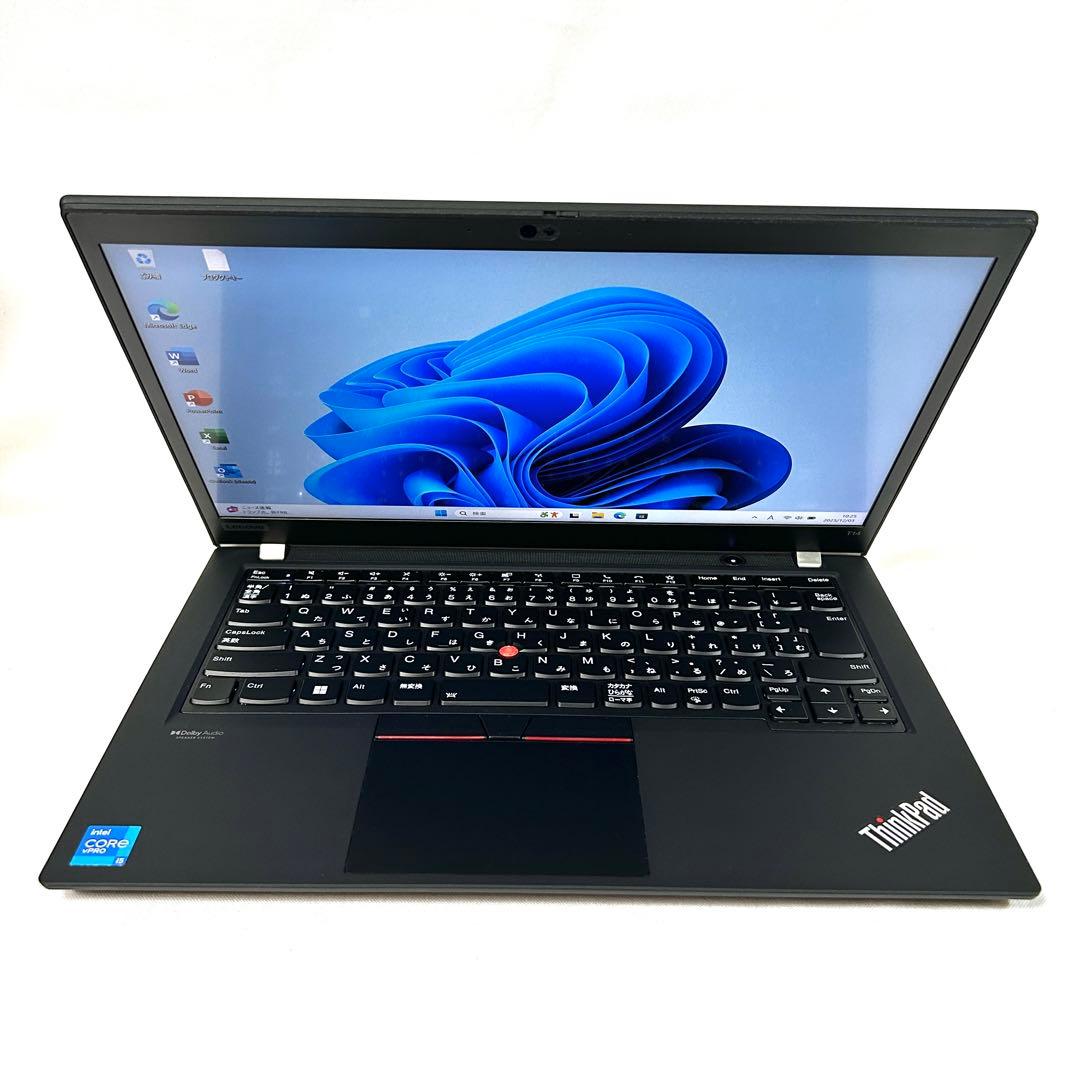 美品 ThinkPad T14 Gen2 タッチパネル バッテリー良好 16GB