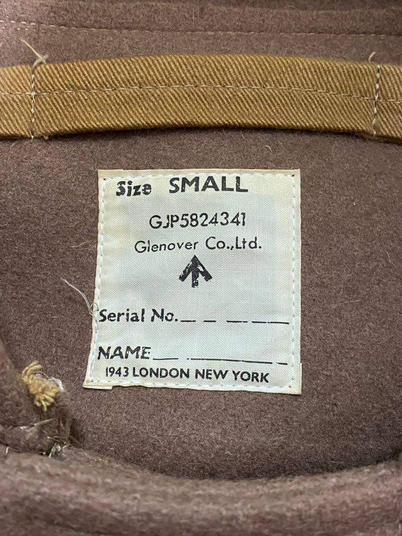 90s GLENOVER ウール ダッフルコート キャメル ベージュ
