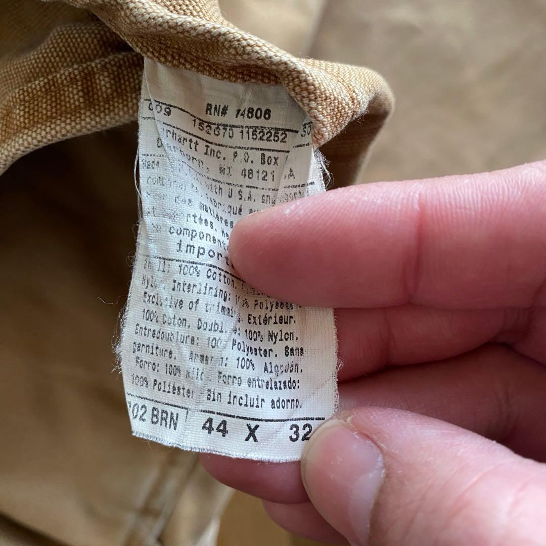 carhartt カーハート　オーバーオール 44×32 Made in USA