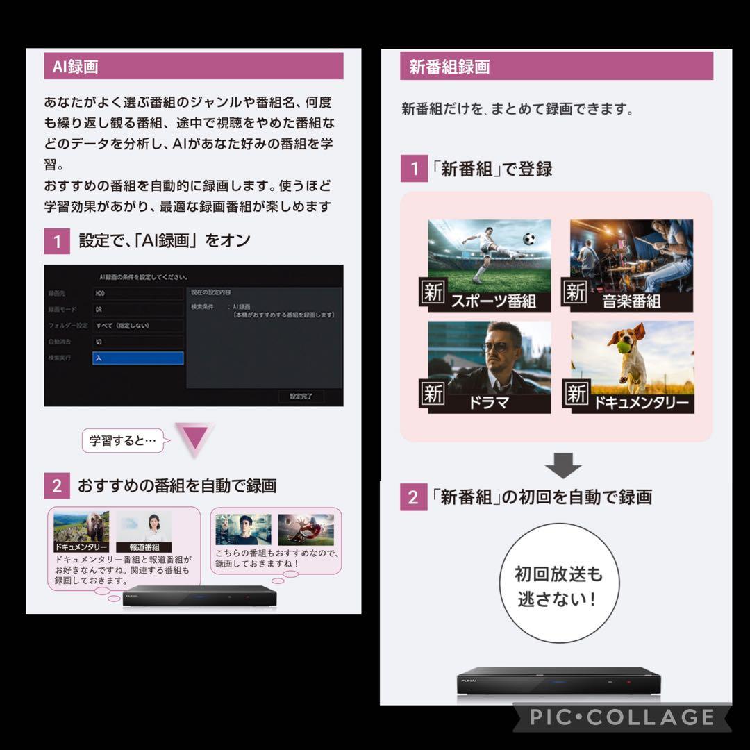 【tetsu16】FUNAI レコーダー FBR-HW2030 2TB