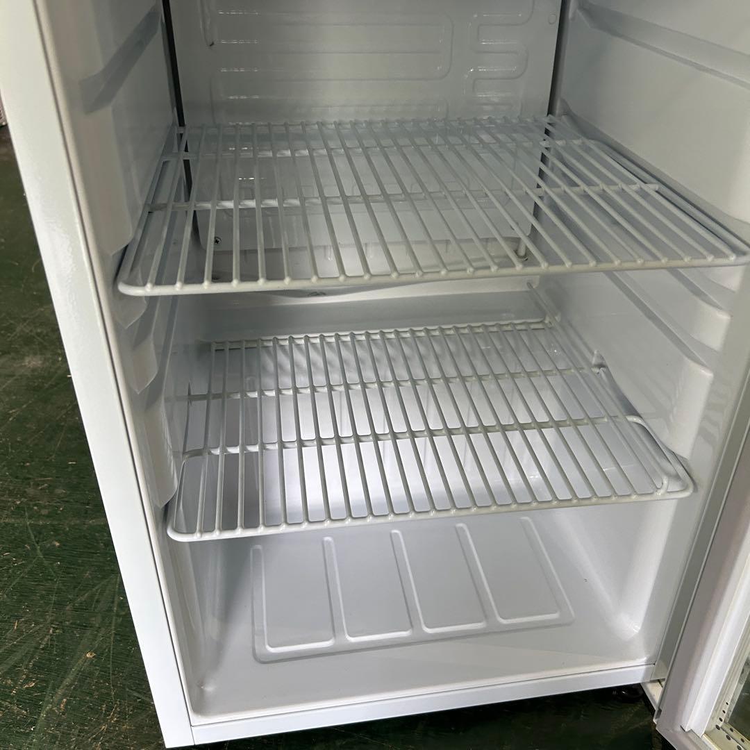 126業務用 冷蔵ショーケース オフィスコンビニ XW-105 左右開き 小型