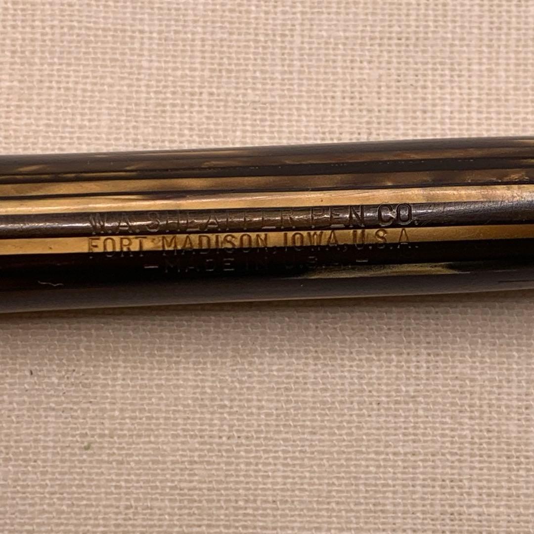 【吸引筆記可能】シェーファー　トライアンフ　ライフタイム　万年筆　14K F