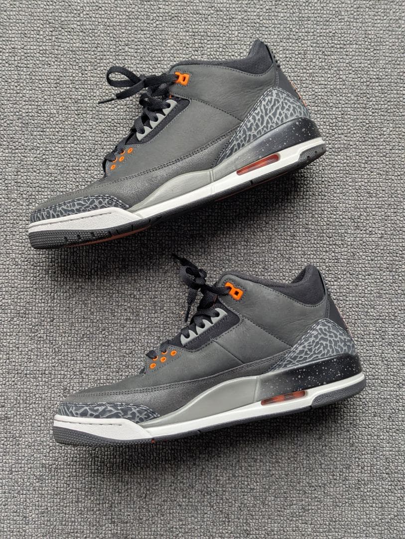Air Jordan 3 Fear Pack ブラック 29cm 美品