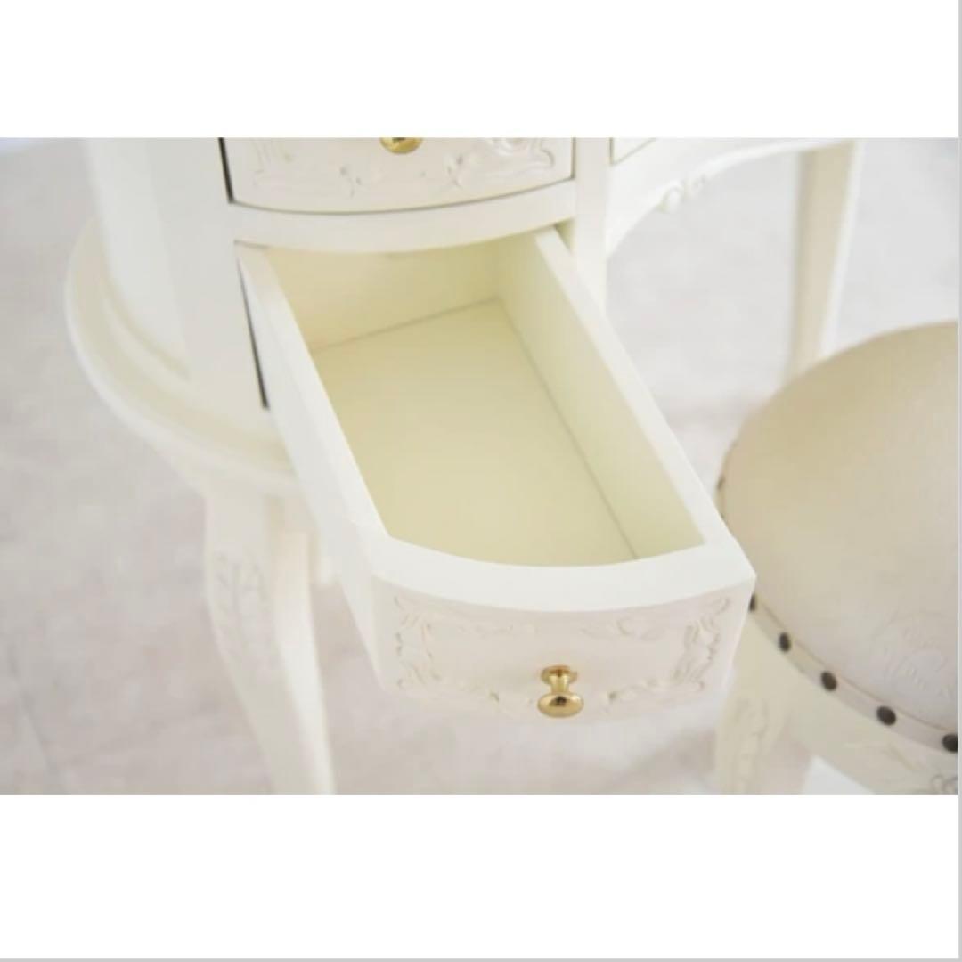 トリノ サヴォイア 三面鏡ドレッサー ♪  参考上代： ¥298,000