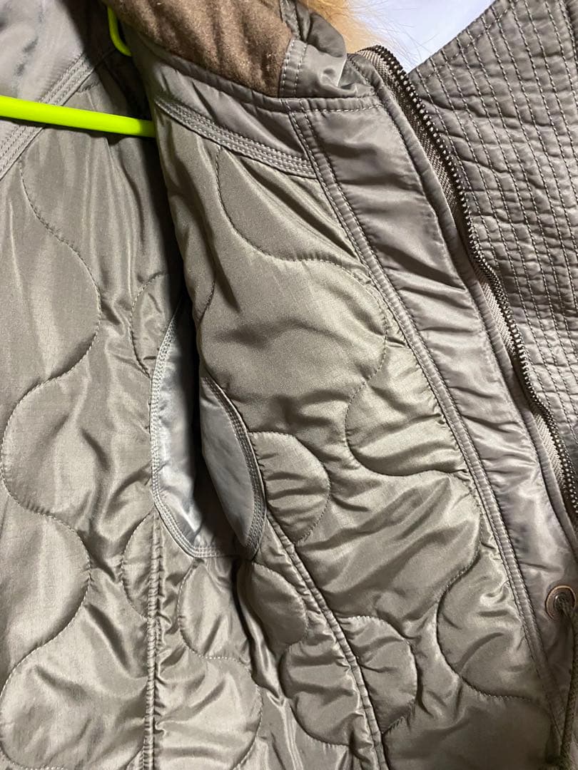 ⭐️未使用⭐️goaゴアリアルファー付きミリタリーモッズコートカーキライナーy2k