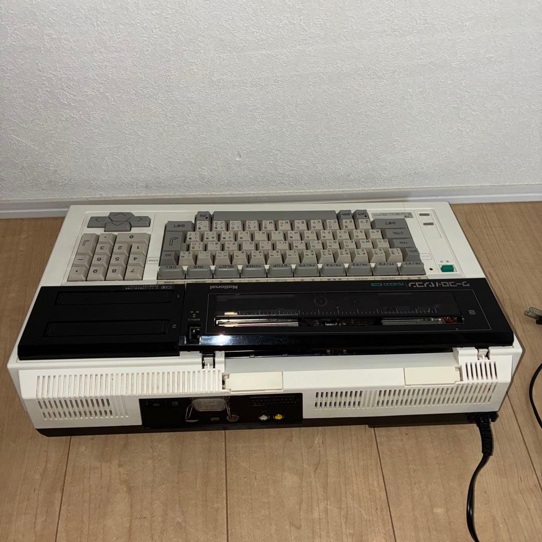 貴重動作品　National MSX ワープロパソコン FS4000